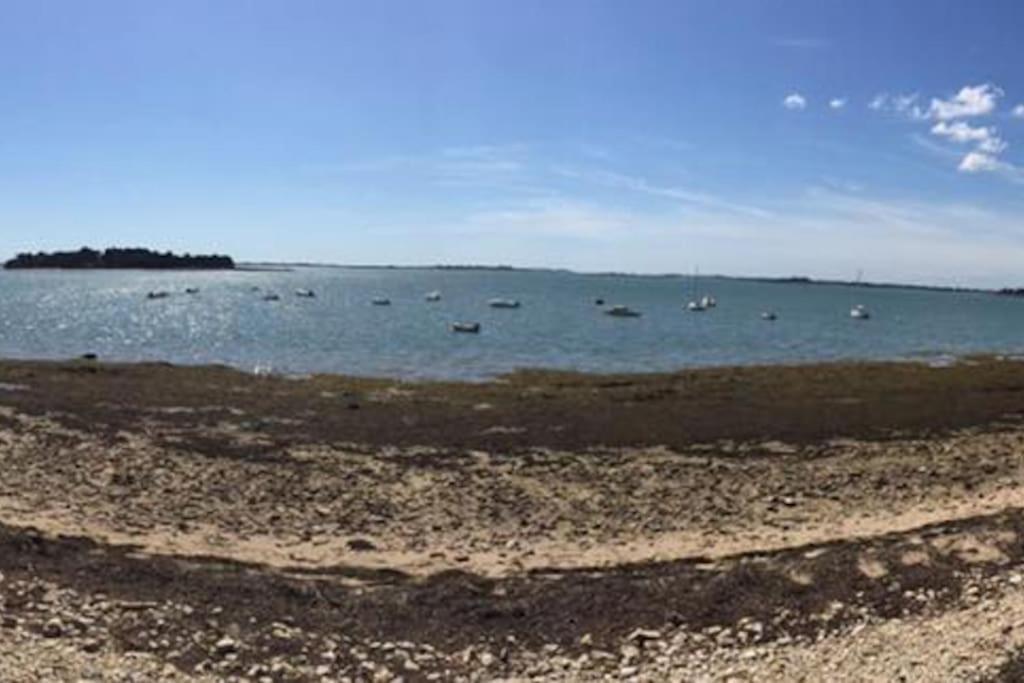 Meuble Sur L'Ile De Tascon A 300 M De La Plage Saint-Armel ภายนอก รูปภาพ