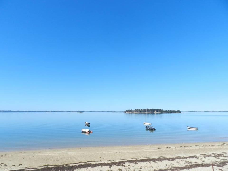 Meuble Sur L'Ile De Tascon A 300 M De La Plage Saint-Armel ภายนอก รูปภาพ